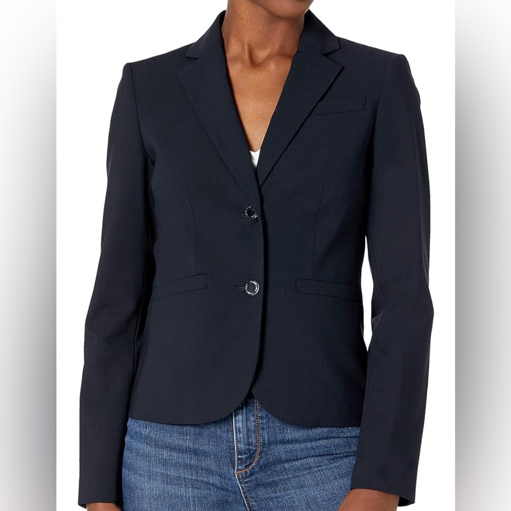 Calvin Klein Women's Black Blazer Jacket
